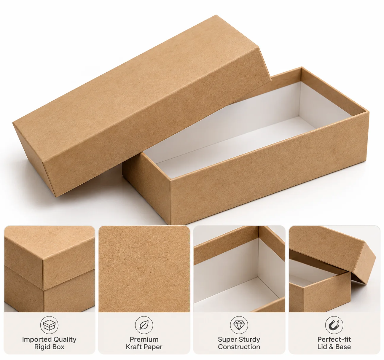 Imported Kraft Rigid Box — photo 2