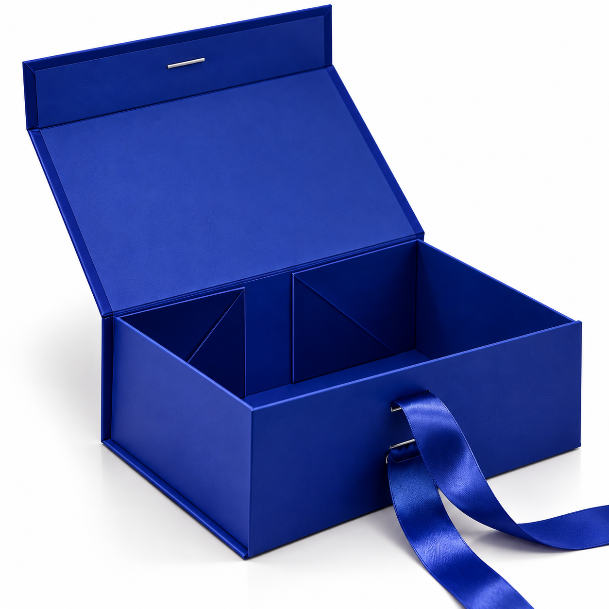 Peacock Blue Collapsible Paper Box