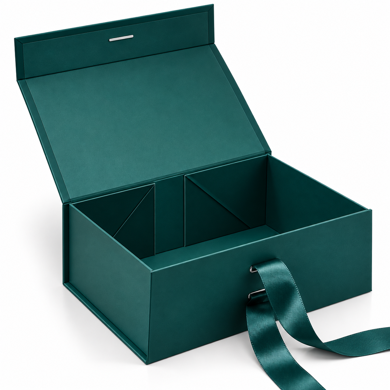 Forest Green Collapsible Paper Box