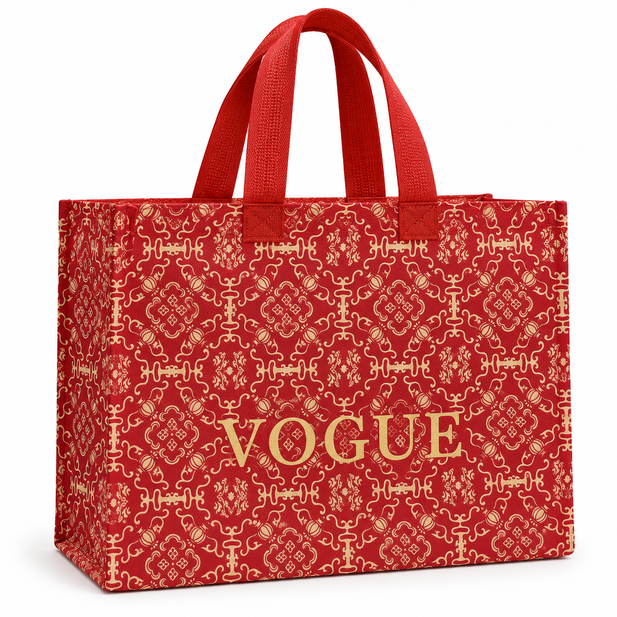 Fancy Bag - Red Golden Pattern — photo 2